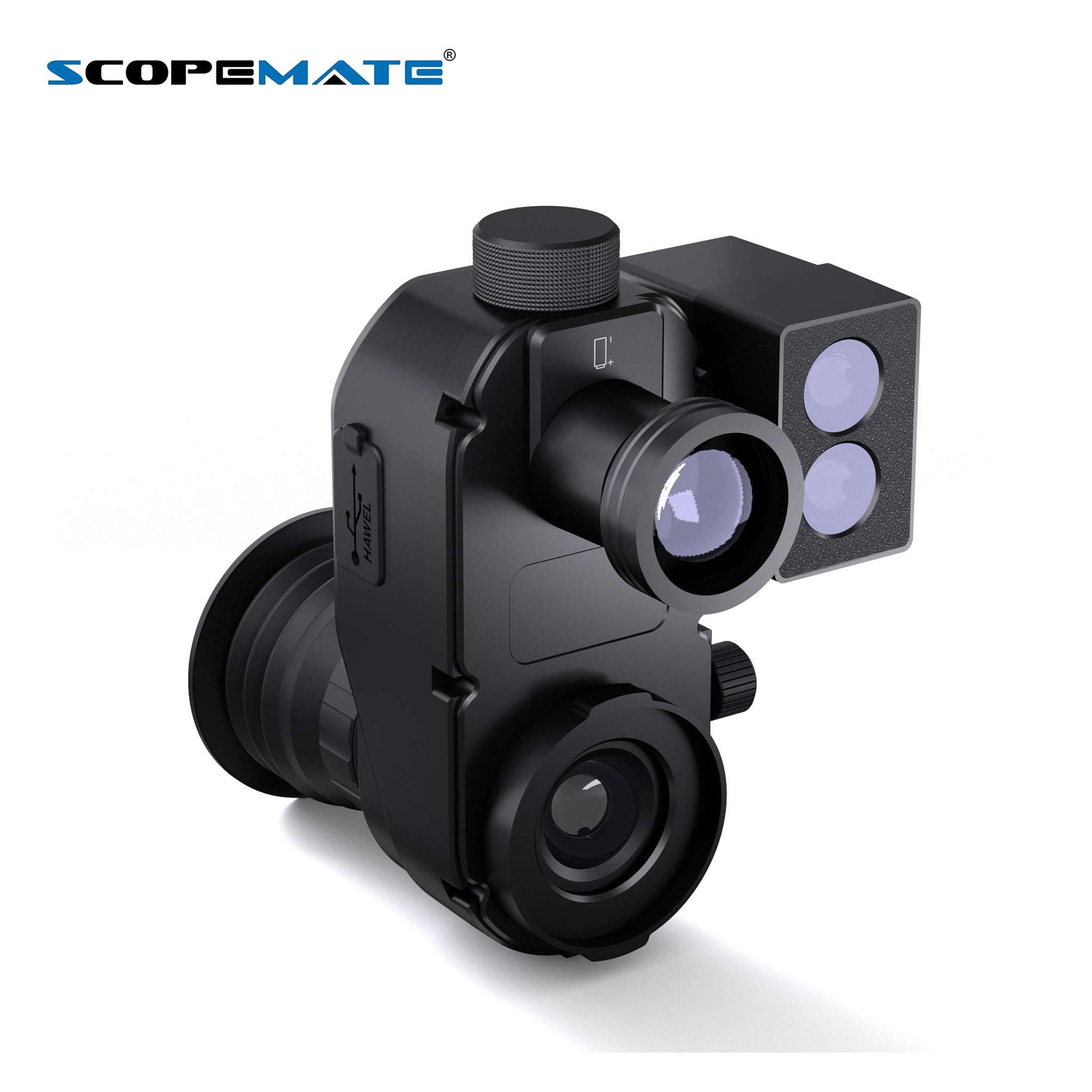 2022 New Scopemate Night Vision Scope Camera Build-in Range Finder NVS12 LRF