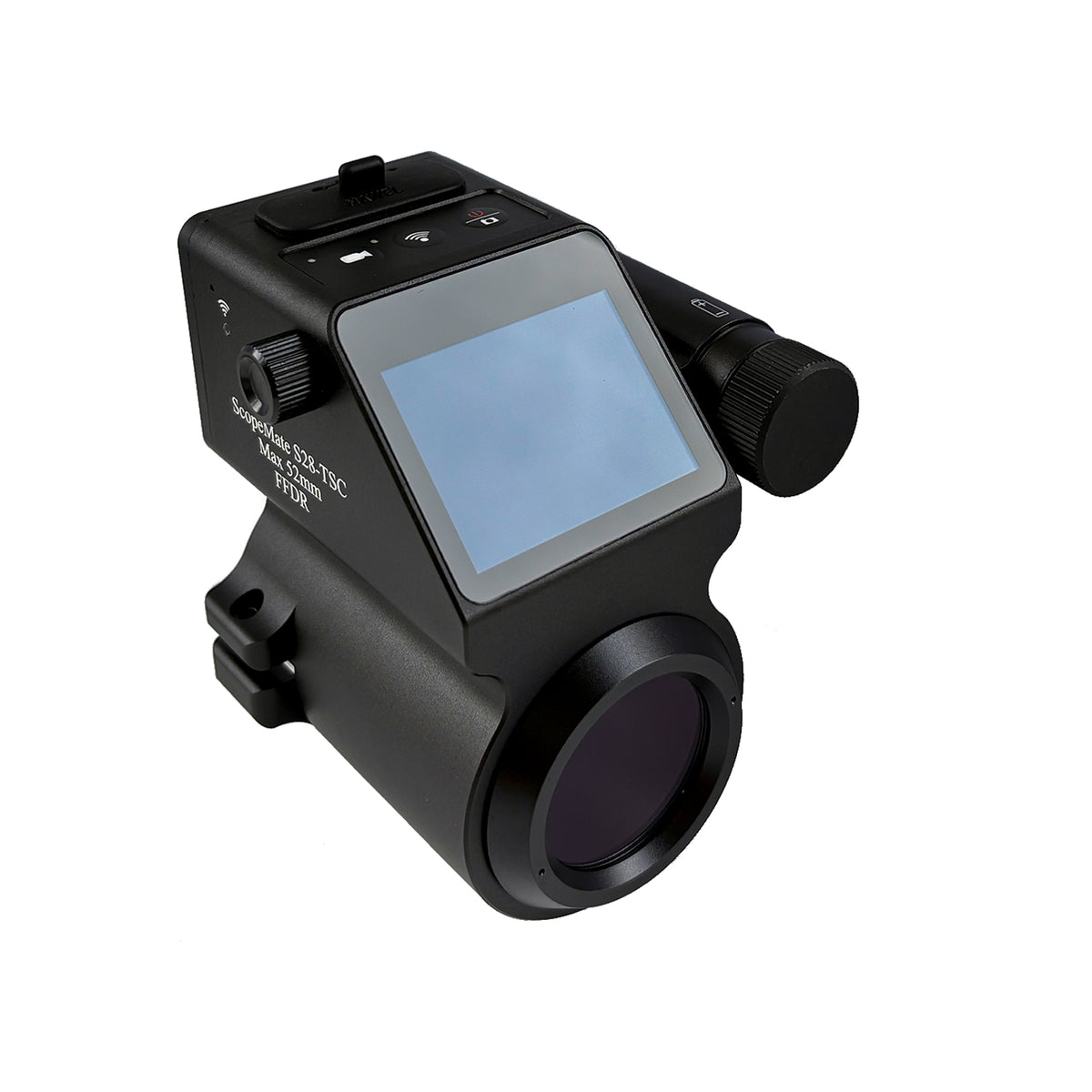 ScopeMate S28-TSC Max 52mm with Touchscreen 4K Scope Camera for PRS Shooters and Hunters